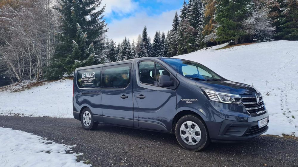 Foto van de verhuurwagen